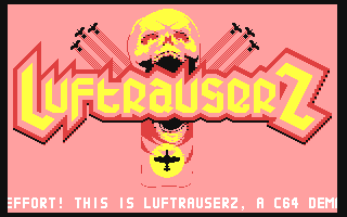 LuftrauserZ (Homebrew) — Title screen